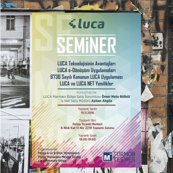 LUCA Seminer Afişi